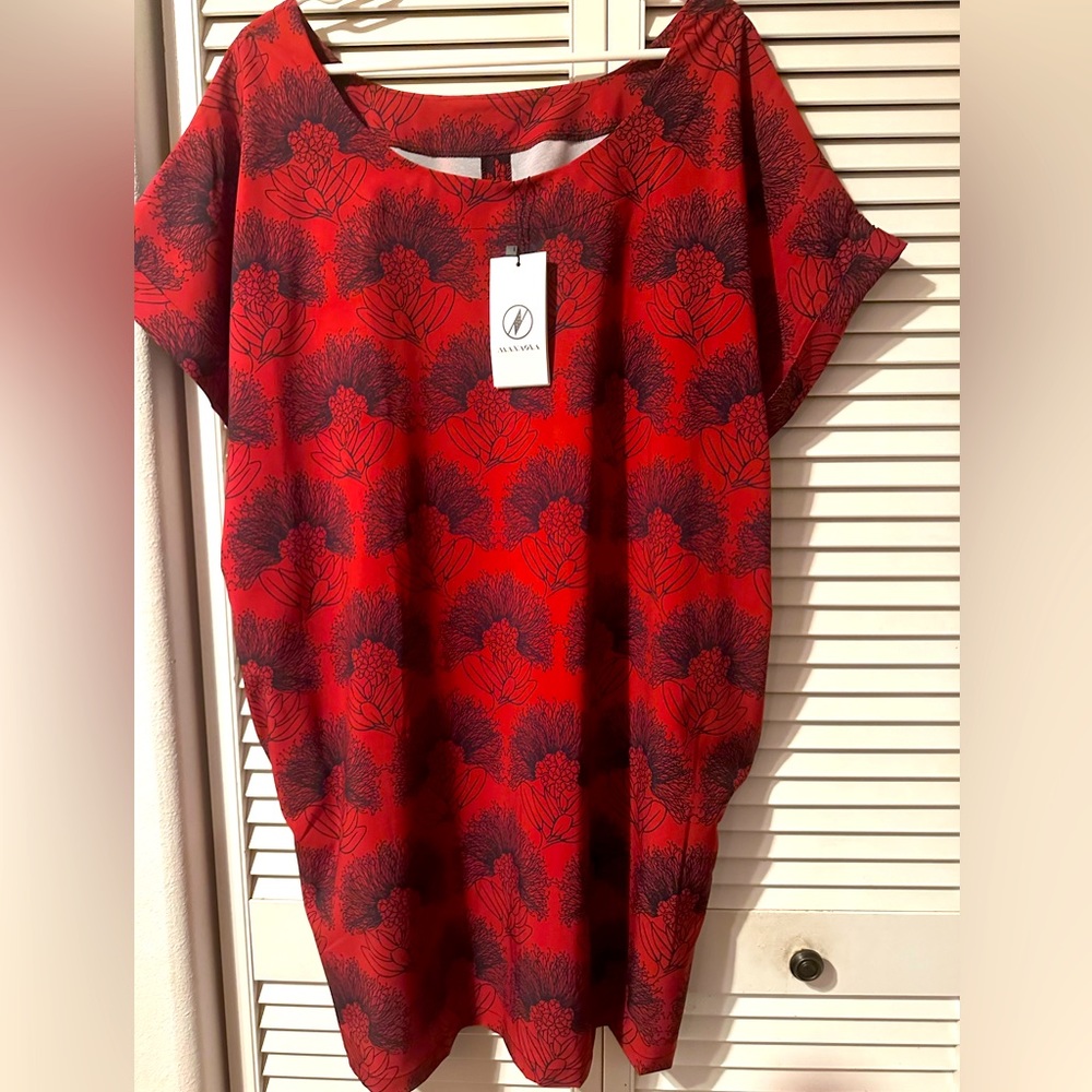 Brand New : Manaola - Puaniu Dress with Pockets (XL)